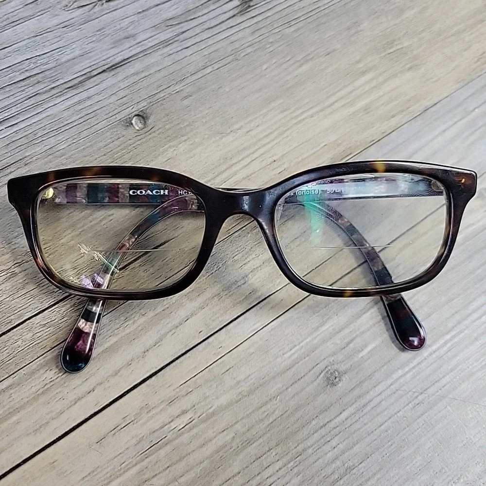 Coach HC 6174 5120 Dark Tortoise Eyeglass Frames‎ Full Rim 50-17 140mm